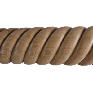 Rope Twist Half Round Moulding Large - Architectural