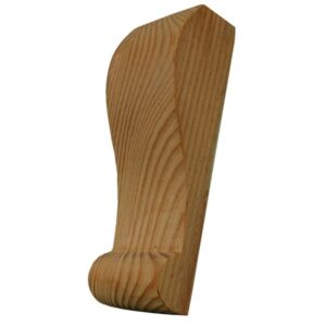 Small Narrow Zen Fire Surround Corbels