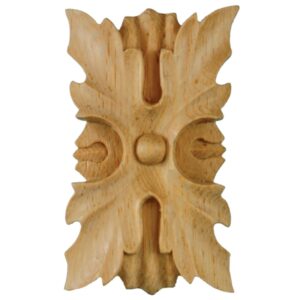 Medium Rectangle Wood Onlay