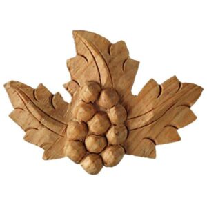 Grape Motif Wood Onlay