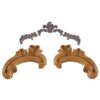 Small Rococo Pediment Rails