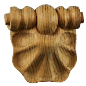 Small Applique Fan Brackets with Scroll