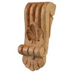 Small Applique Brackets with Shell Motif