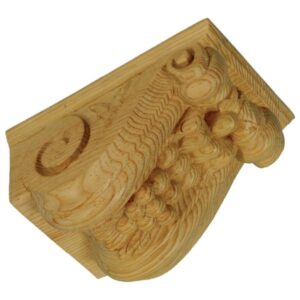 Medium Ceiling Corbel with Grapes