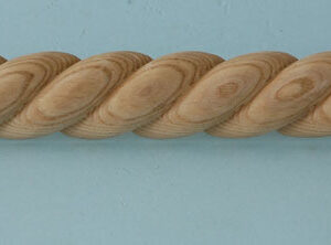 Half Round Rope Twist Moulding Small - 526 - Wild Goose Carvings